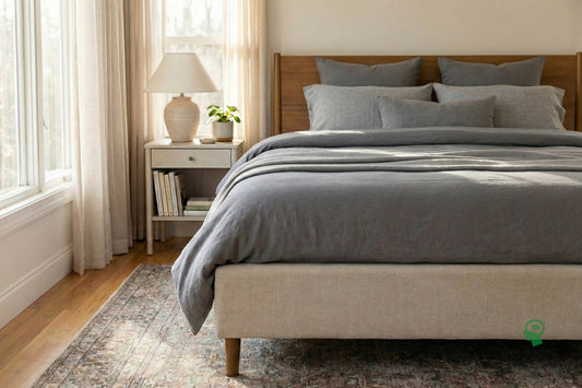 Organic Fitted Grounding Sheets with Silver