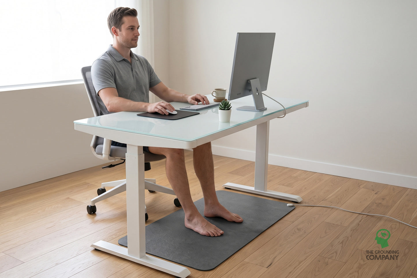 Grounding Desk & Mouse Mat Set