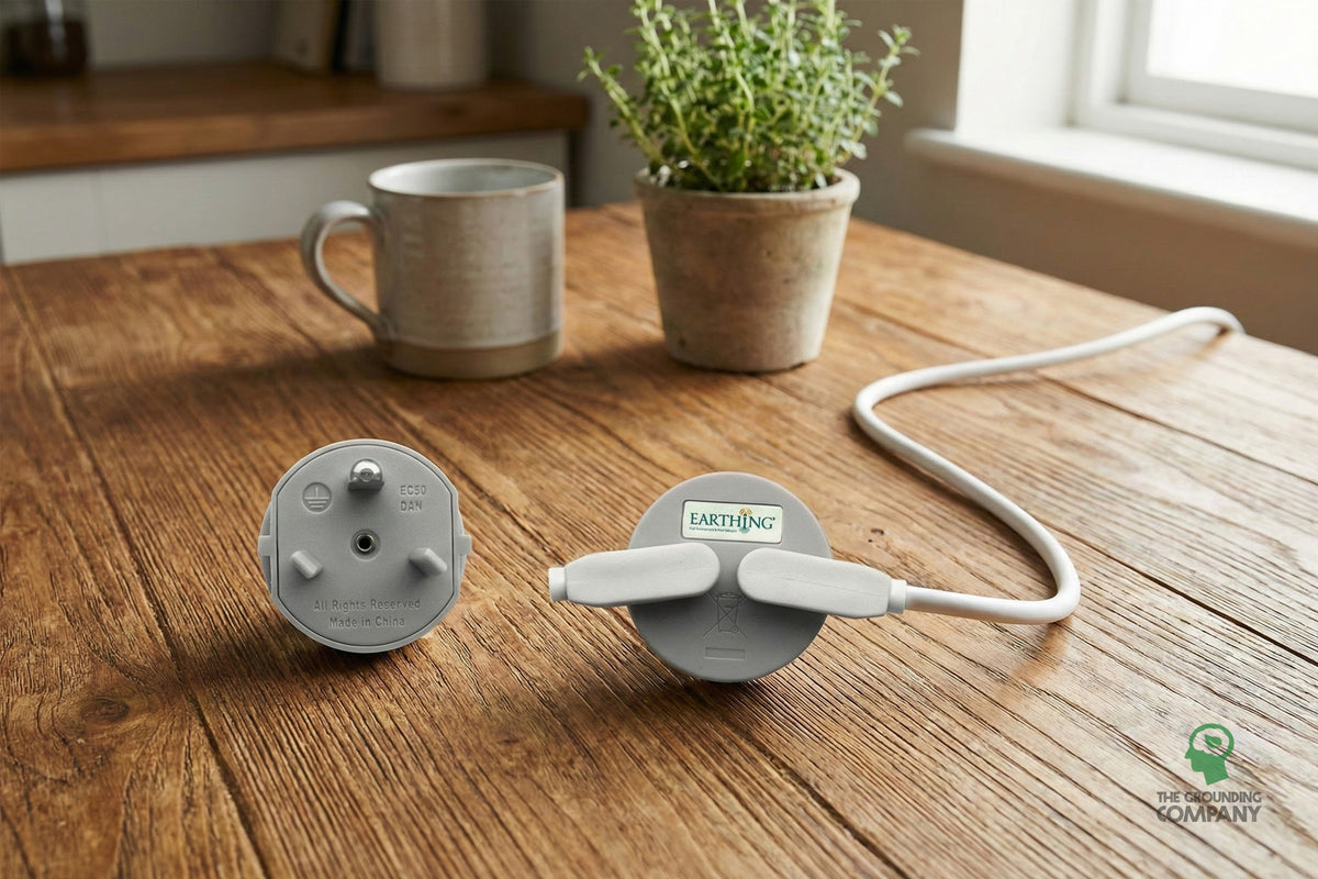Earthing Plug Adapter Type K Grounding Adapter | Denmark Earth Plug | The Grounding Company