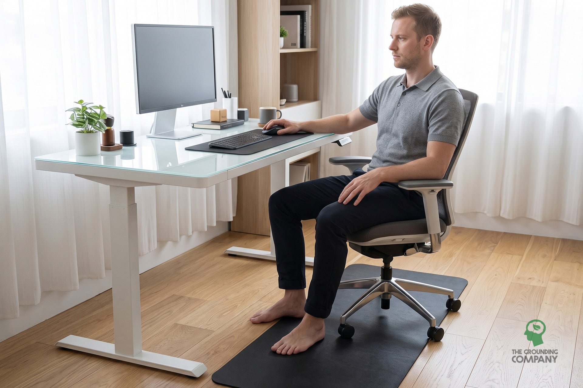 Grounding Desk & Mouse Mat Set